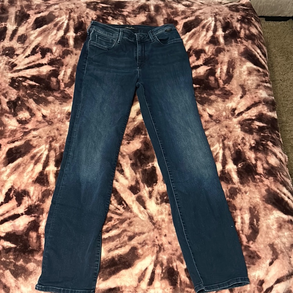 Straight leg jeans